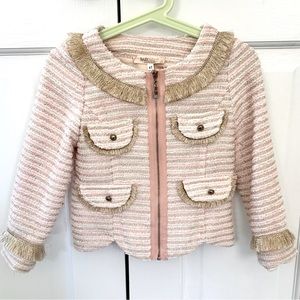 New with tags Baby Sara Boucle jacket - size 4T